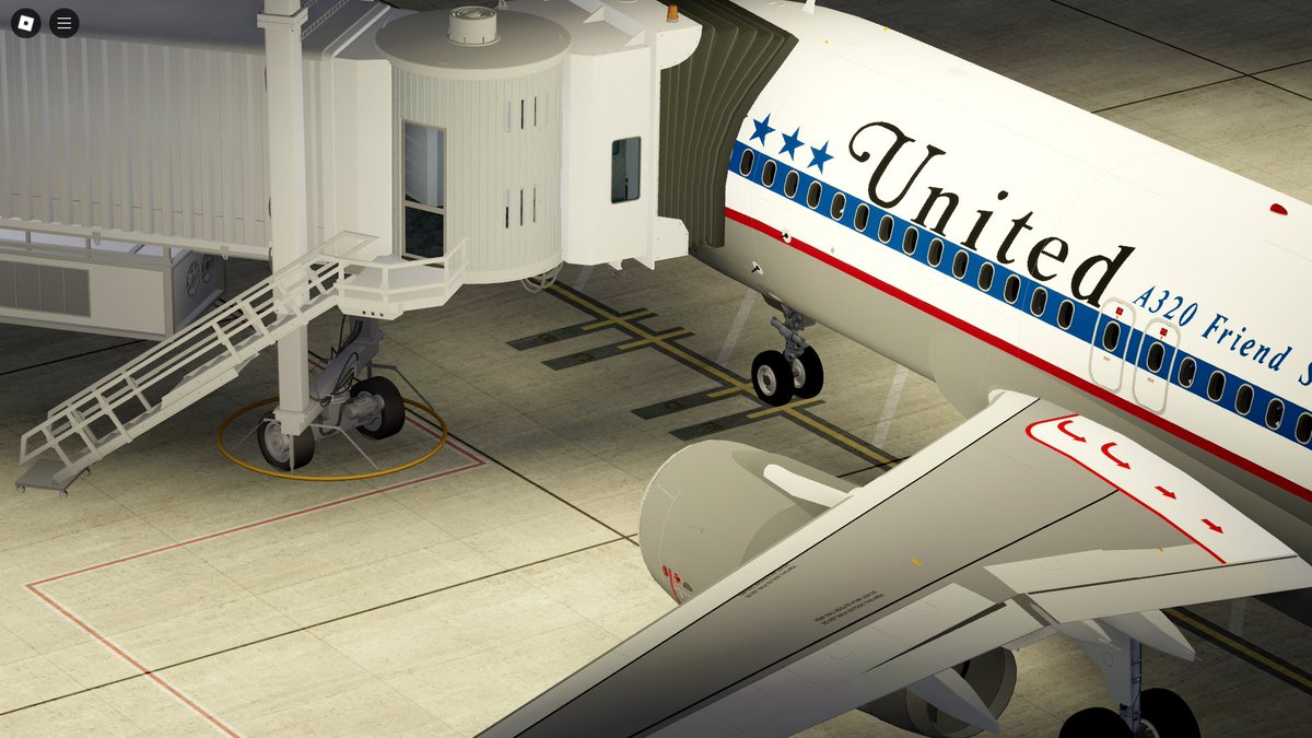 ualonroblox's tweet photo. Our A320 parked at gate A25 boarding for a flight to Newark, NJ

#roblox #RobloxDev https://t.co/U1oT9qqLqn