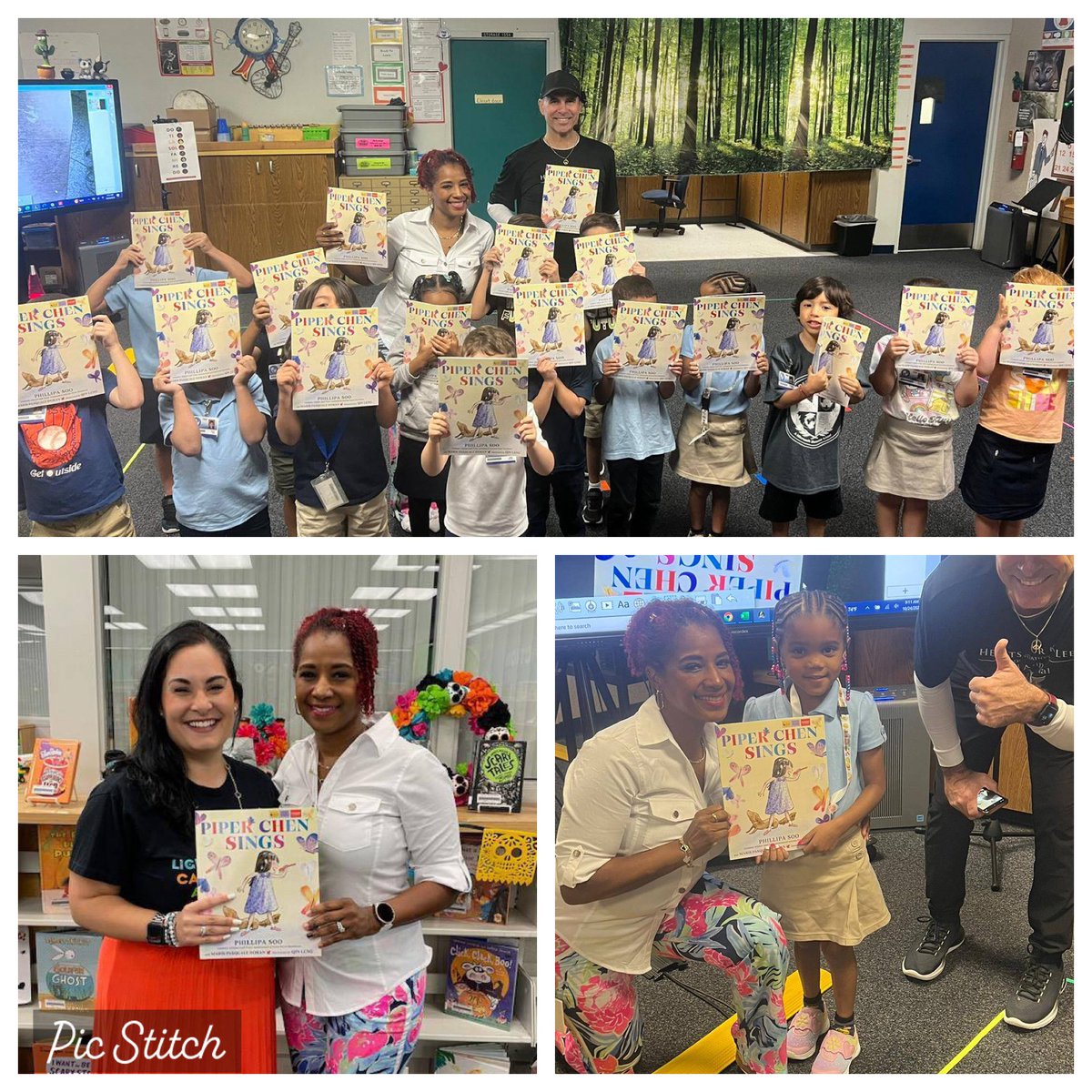 Thanks to <a href="/proudprincipalw/">Marsha Wagner</a> <a href="/MsFossella/">Katrina Fossella</a>  &amp; our friends at Pembroke Lakes ES for having Dr. Gober take part in <a href="/Jumpstartkids/">Jumpstart</a> #BrowardReads and #ReadForTheRecord2024! Loved sharing Piper Chen Sings, by Phillipa Soo!