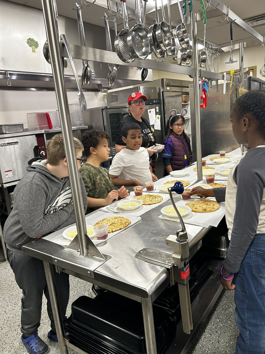 Thank you, Ms. Kelly for sharing your kitchen to help foster life skills for our students! They were so excited making pizzas today with you!! <a href="/Bradley_School/">Bradley School</a>