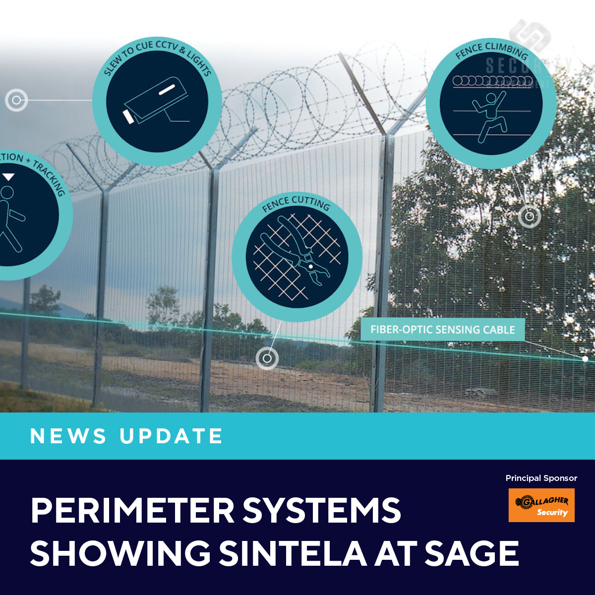 SecElecMag's tweet photo. https://t.co/4vC1yfO5Gw
'Perimeter Systems Australia will be bringing the latest Sintela ONYX fibre-optic perimeter protection technology to SAGE at the Realm Hotel in Canberra November 21.'
#sage #sage2024 #asisact #securityevents #expo #seminars #SEN https://t.co/LZAPZFp5i2
