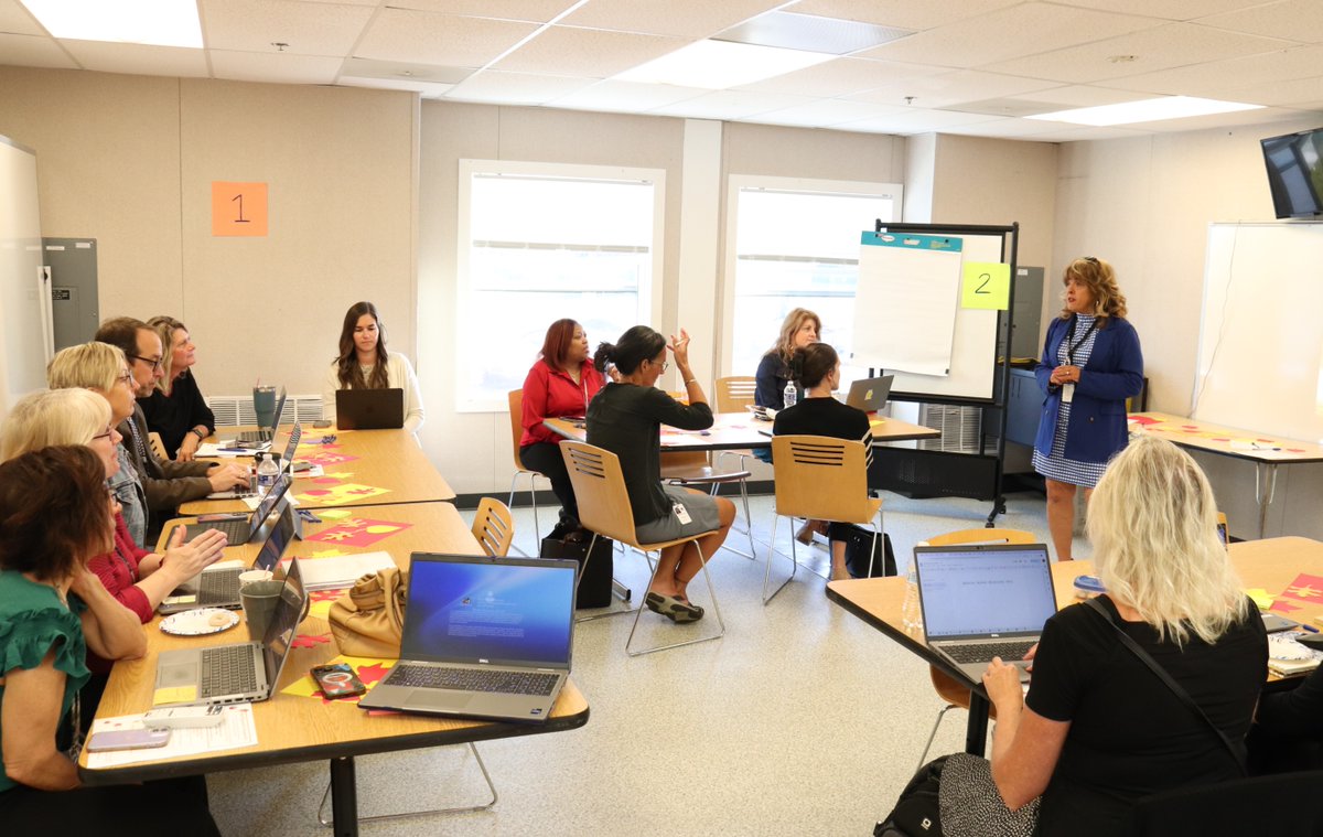 MdPublicSchools's tweet photo. The MSDE Eastern Shore Regional Multilingual Learner Education PLC was a great success! From engaging discussions on newcomer support and classroom visits to exploring strategies for increasing community and family involvement, we’re grateful for the collaboration and commitment to supporting our multilingual learners.

Thank you to @wicomicopublicschools for hosting and the pictures!