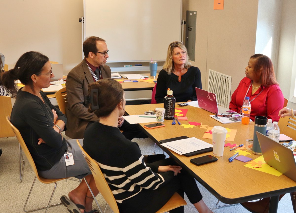 MdPublicSchools's tweet photo. The MSDE Eastern Shore Regional Multilingual Learner Education PLC was a great success! From engaging discussions on newcomer support and classroom visits to exploring strategies for increasing community and family involvement, we’re grateful for the collaboration and commitment to supporting our multilingual learners.

Thank you to @wicomicopublicschools for hosting and the pictures!