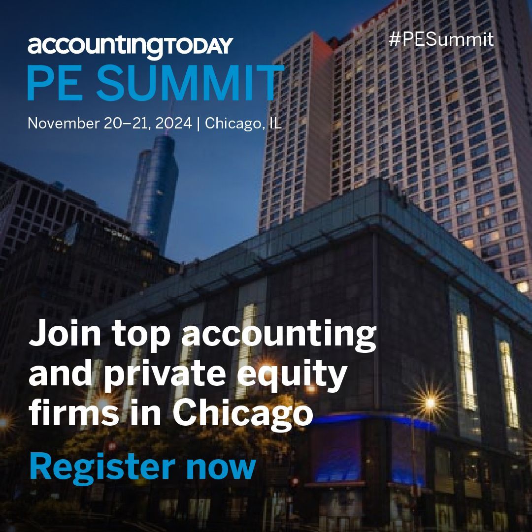 AccountingToday's tweet photo. Join us in Chicago for #PESummit. The Chicago Marriott Downtown’s front door provides instant access to some of the world’s best shopping, dining, entertainment and nightlife. Register now. https://t.co/i283yjJvWk https://t.co/GwnowG46a7