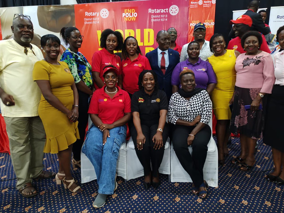Just attended the incredible Inter-District 9213&amp;9214 Mega Fellowship at RC Kampala Springs! 
Inspiring presentations, impactful discussions, and a chance to contribute to the fight against polio. 
Great to see so many Rotarians,, and guests coming together for a global cause! 🌎