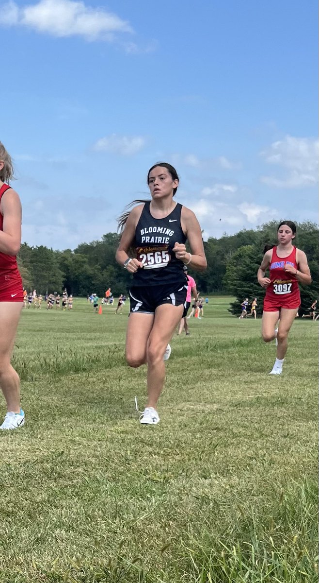 Big news from the Section 1A XC meet!  Gloria Hernandez just punched her ticket to the State Meet!!!  She will run at State next Saturday at the University of Minnesota Les Bolstad Golf Course at 2:30. Great job Gloria!!!