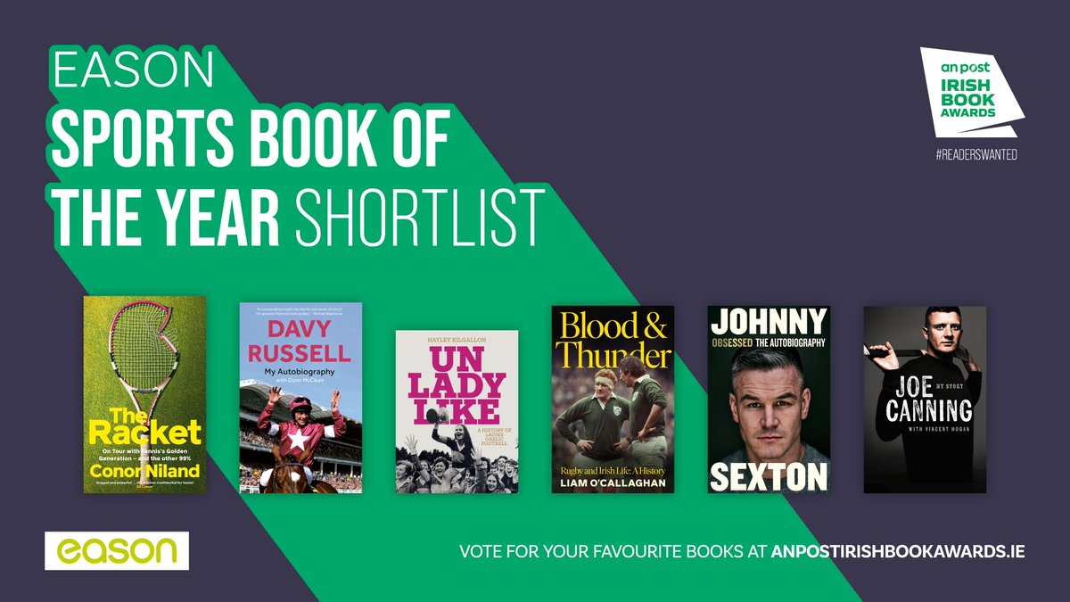 Here is the shortlist for the 2024 <a href="/easons/">Eason</a> Sports Book of the Year...

Discover all the shortlists: anpostirishbookawards.ie

#APIBA #ReadersWanted