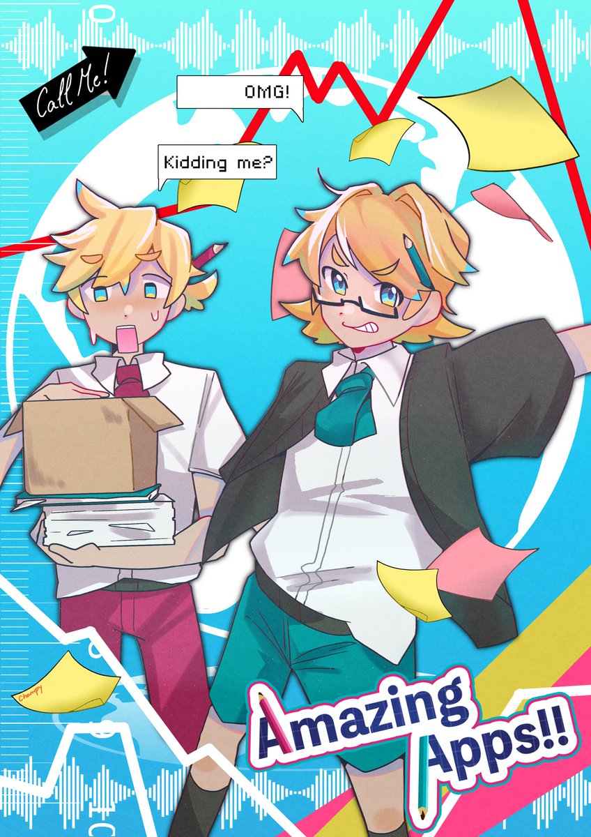 My piece for <a href="/reechoes_zine/">re//echøes: A Kagamine Fanzine</a> !