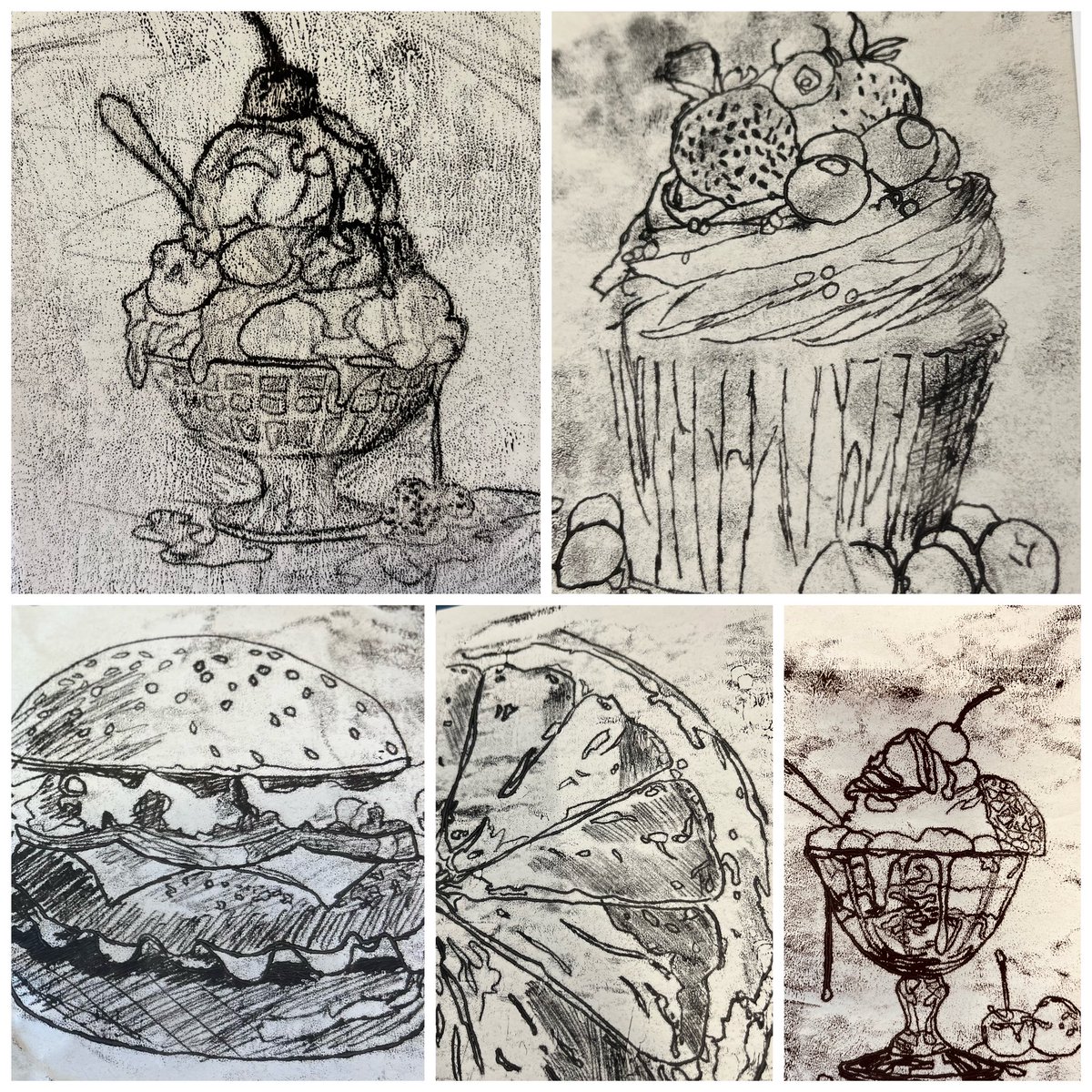 What a fantastic start to the term we’ve had in the art department! Year 7, creating tonal bugs, Year 8 creating pop art inspired pieces and year 9 developing mono printed images of ‘food’. Wishing all our students a safe and relaxing half term holiday. <a href="/StMarysCEHigh/">St Mary's CE High School, Cheshunt</a>