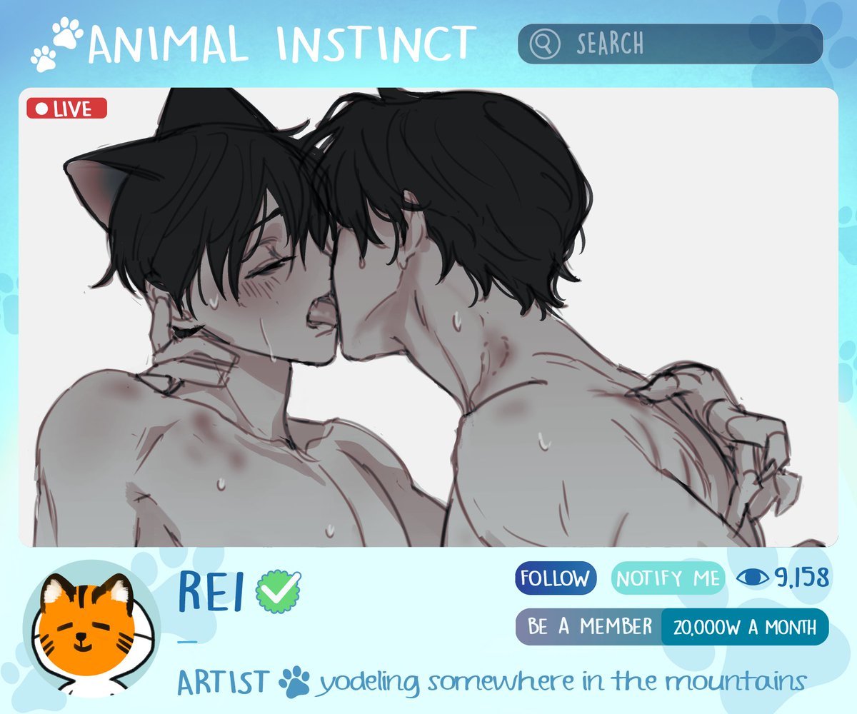 🐾AWOOO!! Time to let Rei’s work out into the wild🐾

Those are some sharp nails you have there KDJ 😳😳

Instinct Zine will be open for preorder from Oct 26 to Nov 30 2024. 

Store Link: jdfurryzine.bigcartel.com
