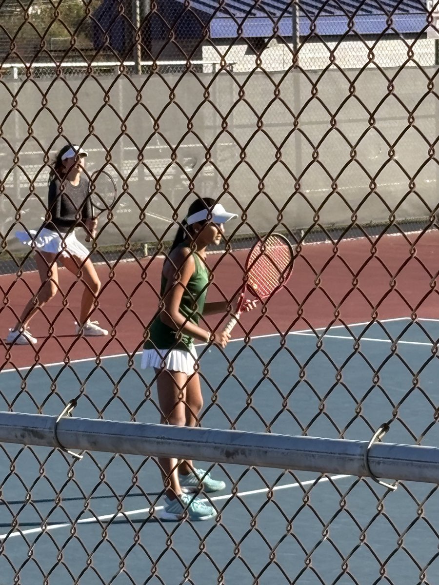 Congrats to Hilltoppers Audrey Creswell and Kendall Mehta on going 3-1 today at the IHSA 2A Doubles State Finals.  Good luck Friday in their next match. GO WEST!