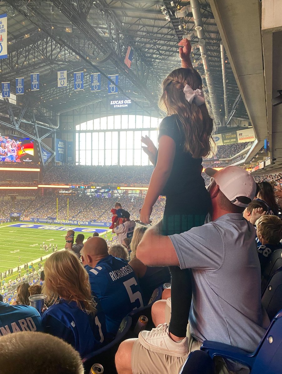 kghimes's tweet photo. Would love to take my 6 year old Swiftie daughter who shares a birthday with Taylor Swift to her first concert! We are also Colts season ticket holders/fans. Charlie cheers for them every Sunday! #ForTheShoe https://t.co/19RW5uGhR3