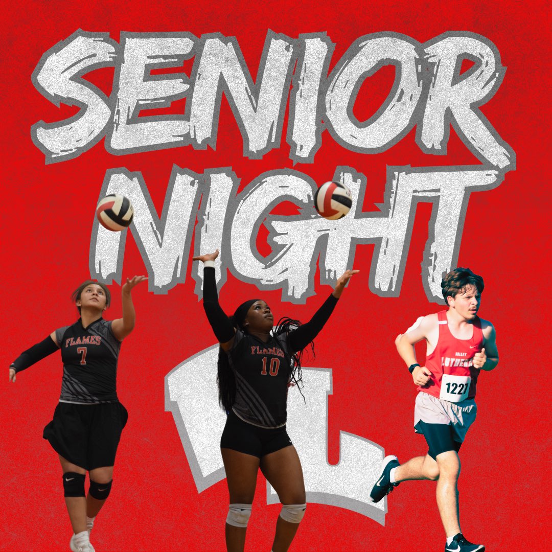 ValleyLutheran's tweet photo. Tonight, we honor our seniors who are involved in volleyball or cross country! Prior to the beginning of our girls varsity matchup against Ray HS, our three seniors will be honored at center court. Let’s pack the gym tonight and make the place as loud as can be!

(1/2) https://t.co/tsWBFa4bb3