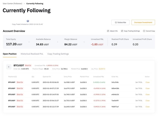 Karn__45's tweet image. /9  Step 6: To view the Master Traders you previously followed, click on the Follow History tab.

Step 7: To view more details of each Master Trader such as the contract orders followed, quantity, position margin and P&amp;amp;L, click on their individual profiles. 

#LearnWithBybit $BTC
