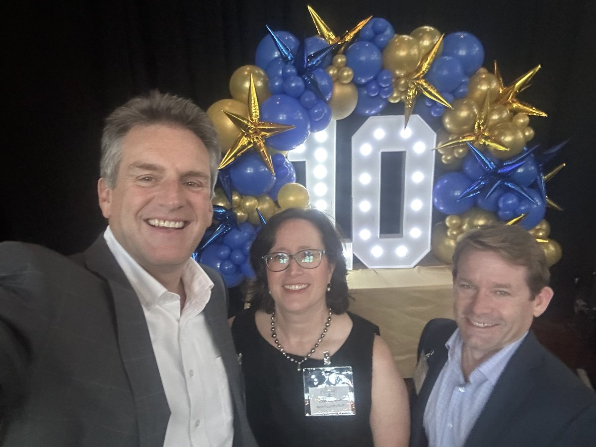 JayAshMACP's tweet photo. Celebrating 10 years of @TheTechFoundry in Springfield @ The MGM Armory.  Terrific org (I’m on the Board, as is my predecessor, @GregBialecki) training so many to enter the tech workforce. https://t.co/2z4mqgK2qF