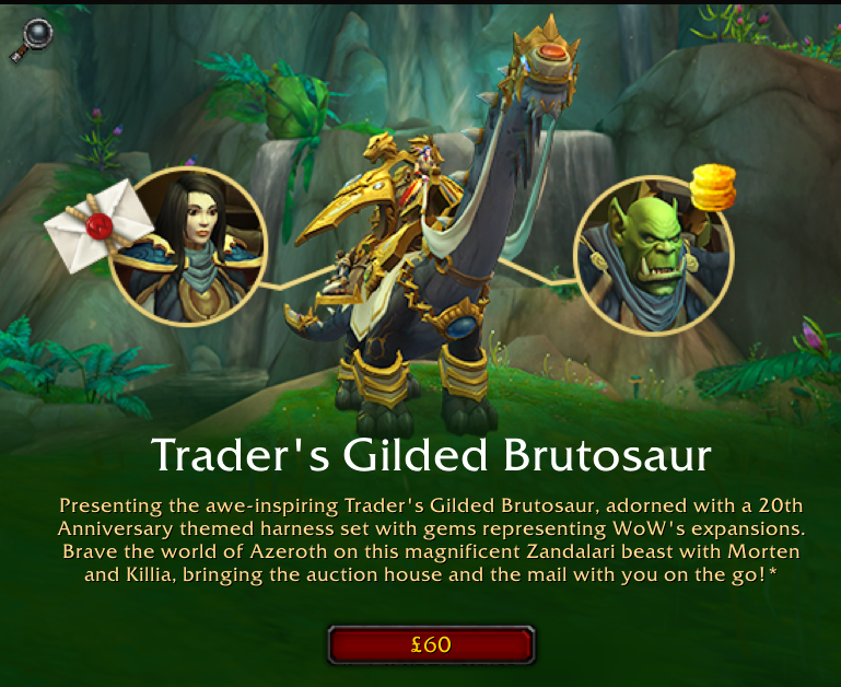 Anyone wanna gift for my bday it'll be my 809th mount 0-0  :)