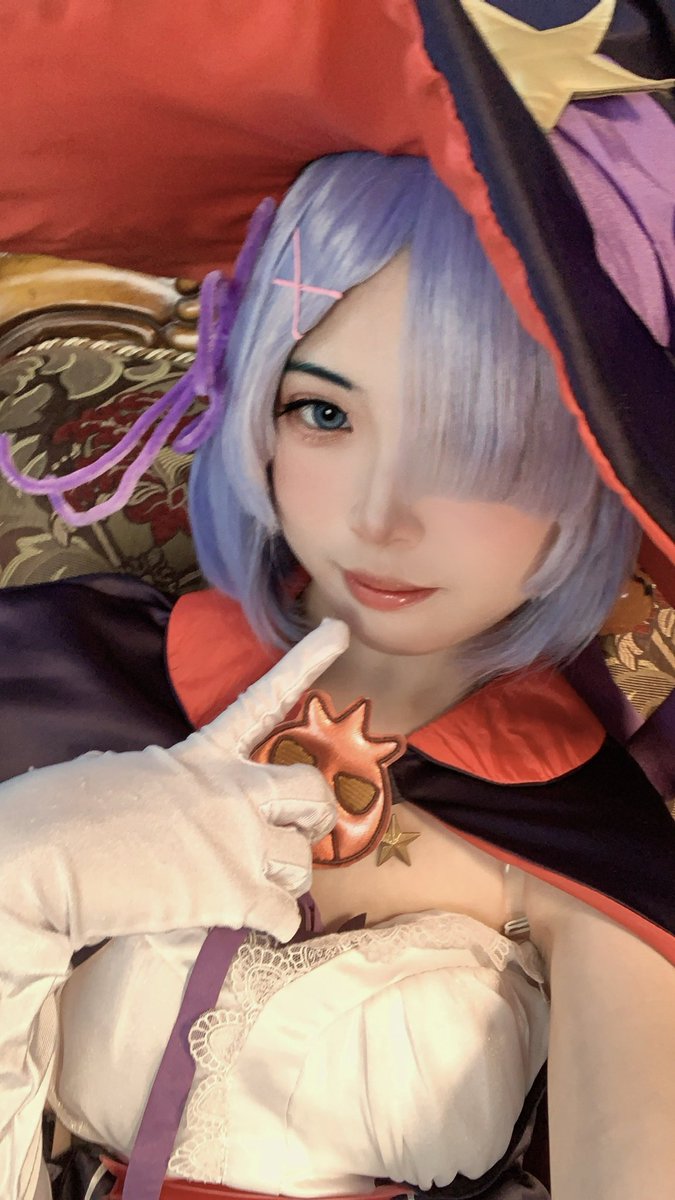 MintoNeeko's tweet photo. 🎃#雷姆 #雷姆万圣节 https://t.co/nWzB5yTyAv