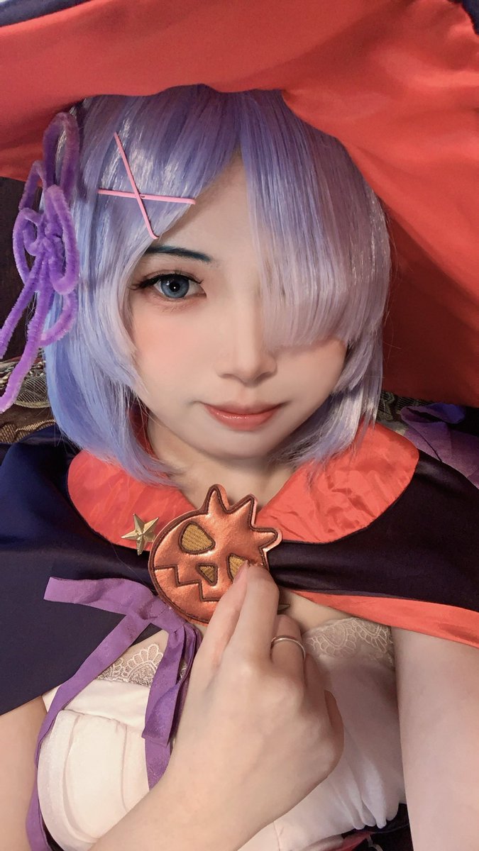 MintoNeeko's tweet photo. 🎃#雷姆 #雷姆万圣节 https://t.co/nWzB5yTyAv