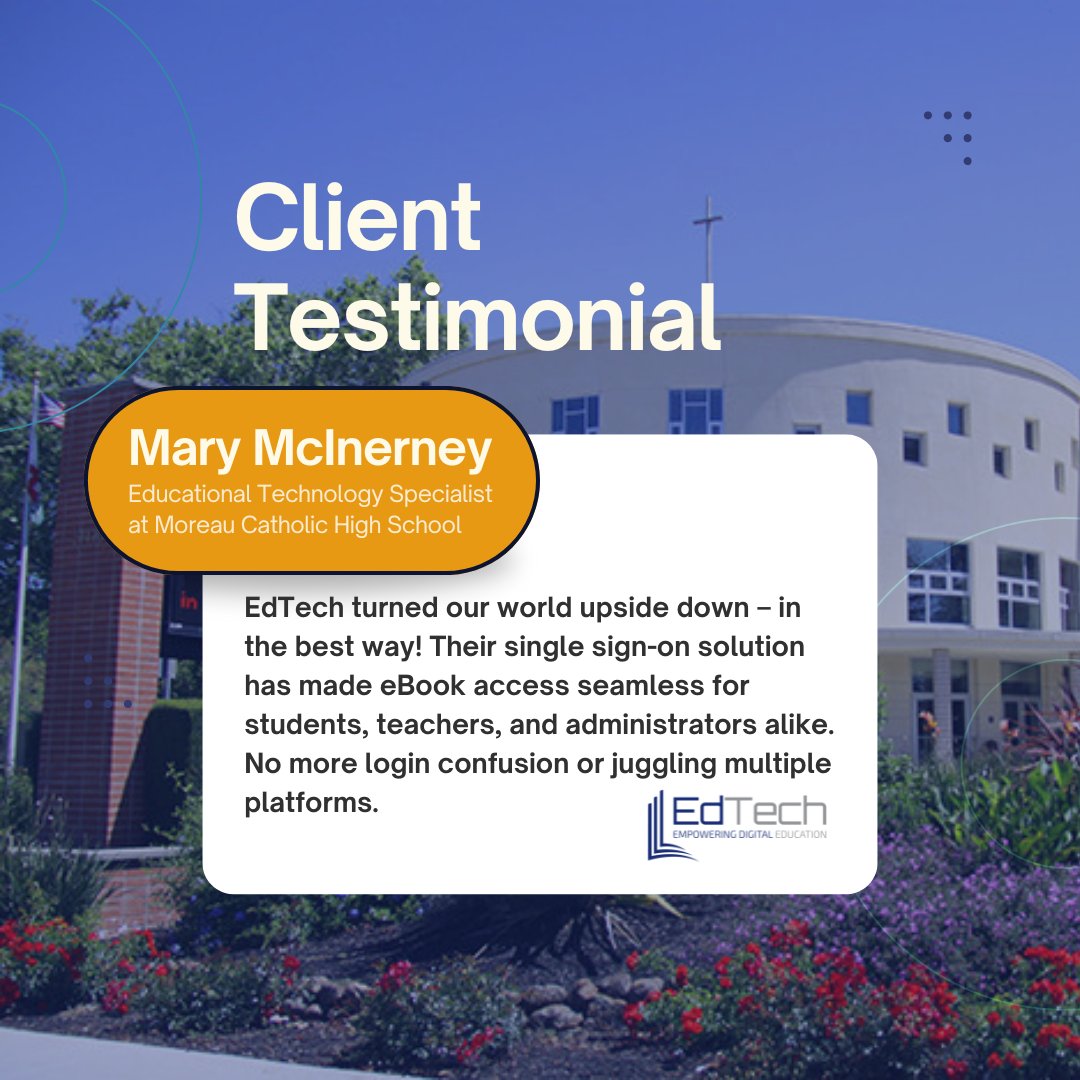 EdTech_Software's tweet image. 📖 Discover how SSO can simplify digital learning for your school too!

#EdTechSolutions #SSO #SeamlessLearning #DigitalClassroom #eBooks #EdTech