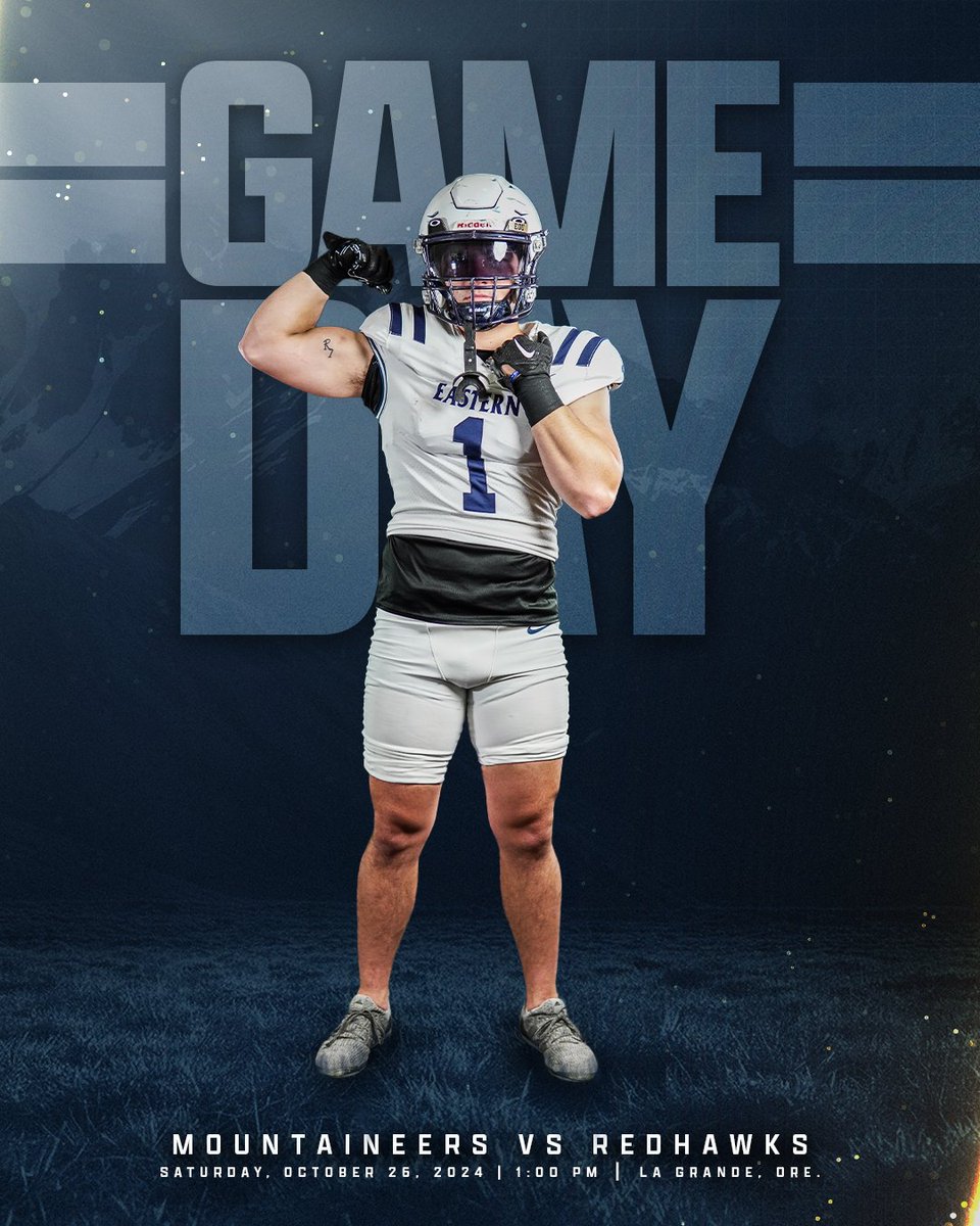 𝑮𝑨𝑴𝑬𝑫𝑨𝒀

🆚: Simpson
⏰: 1:00 PM PT
📍: La Grande, Ore.
🏟: Community Stadium
🖥: tinyurl.com/EOULIVE

#MountUp | #EOUfb