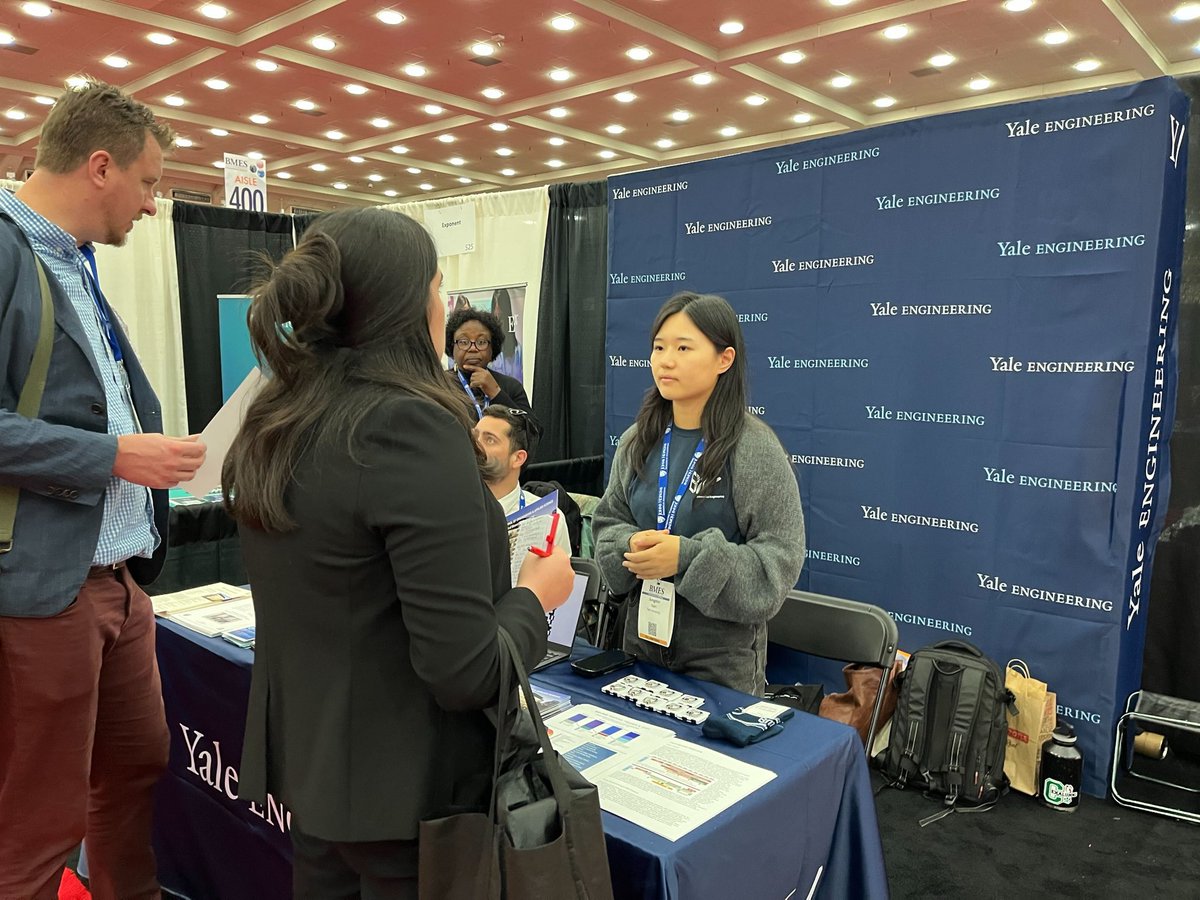 Please stop by Yale BME booth if you are attending the 2024 BMES Annual Meeting in Baltimore !