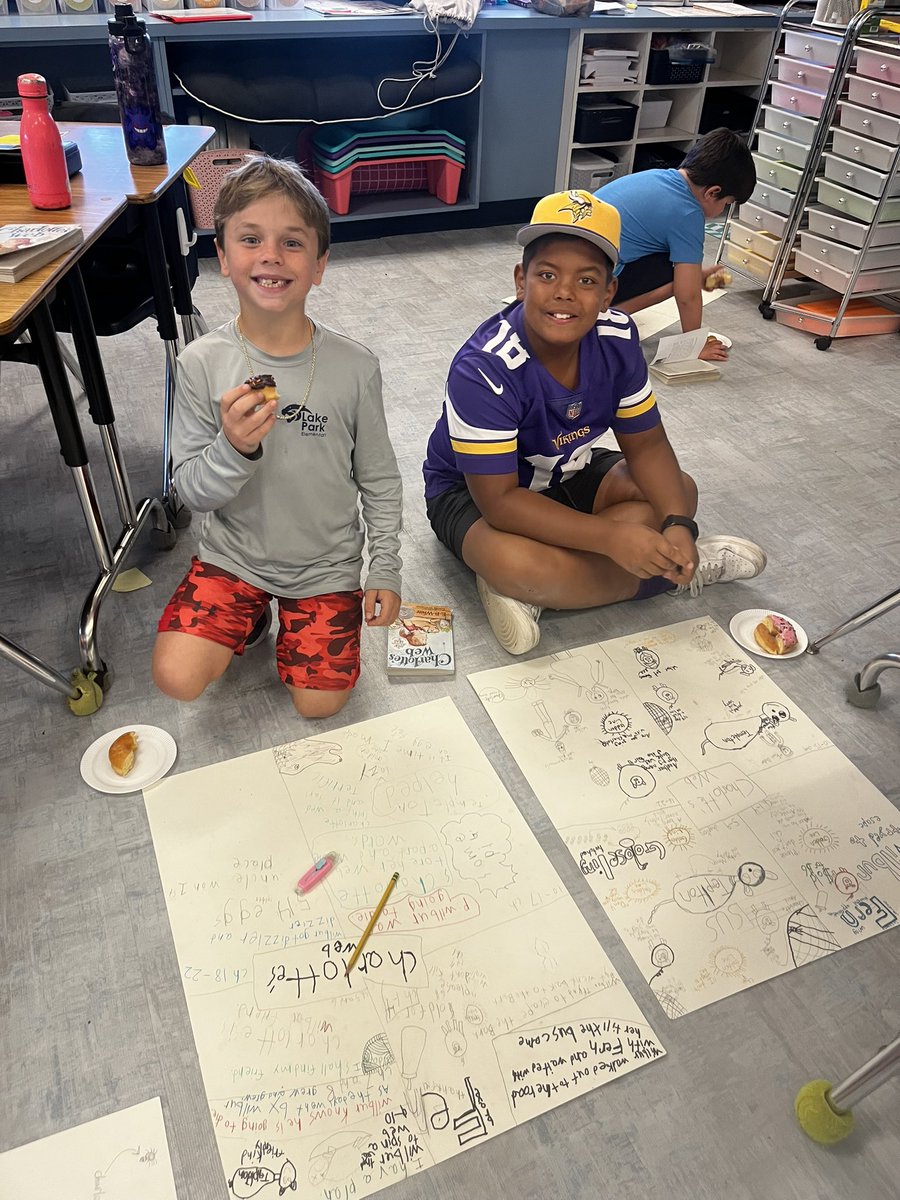 T3achWithM3's tweet photo. We certainly-ertainly-ertainly enjoyed Charlottes Web 🐷 🕷️ 

@LPEPanthers https://t.co/2L9ErmBDce