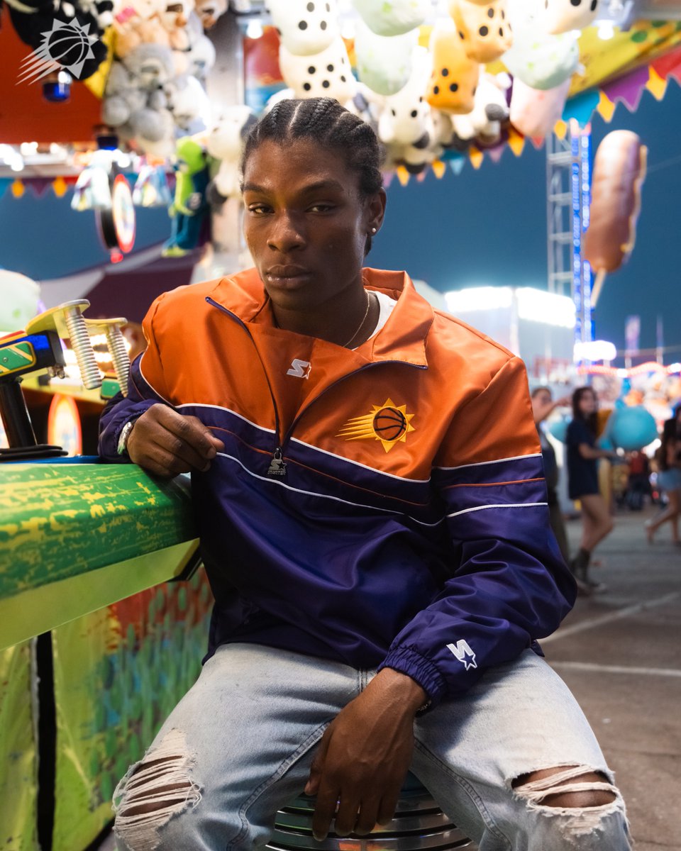 Suns's tweet photo. Phoenix's newest fits 😮‍💨

Check out some of the newest gear available now in the Suns Team Shop and online! https://t.co/CfVGhI9Shn