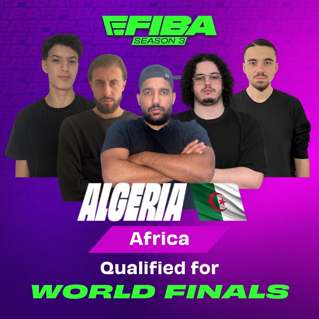 eFIBA_official's tweet image. 🔥 Algeria 🇩🇿 are your Africa Champions and will now compete at the eFIBA World Finals! 

They’ve shown incredible skill and heart all tournament!🏀

Next stop: the Philippines! 🌍🏆 Good luck, @esportsalgeria!

#eFIBA #Basketball #NBA2K25 #eSports #eFIBAs3 #eSport