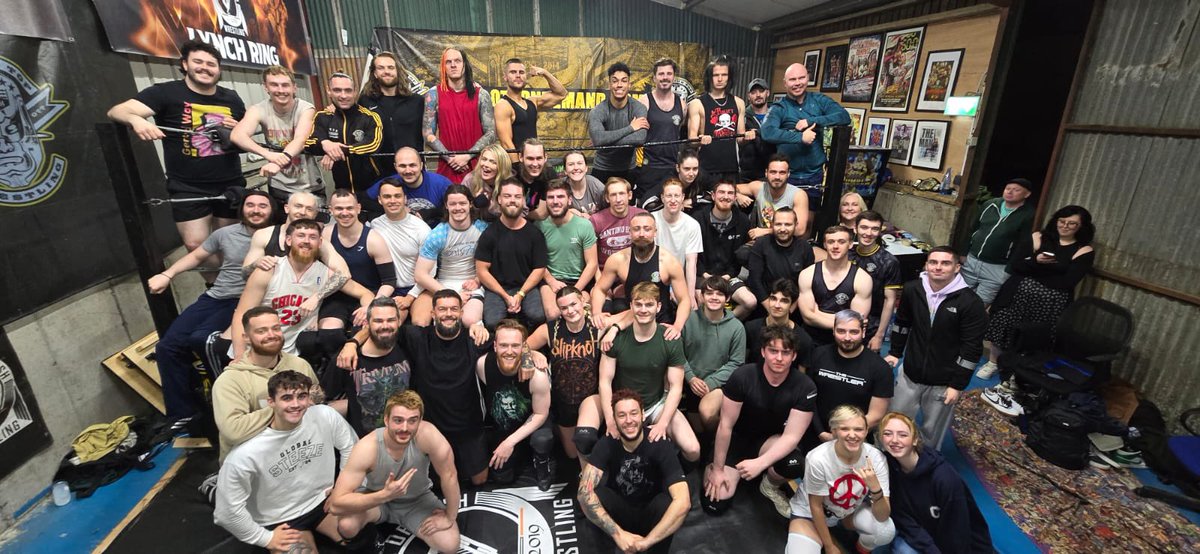 FinnBalor's tweet image. FINN X @jd_mcdonagh X @OTT_wrestling