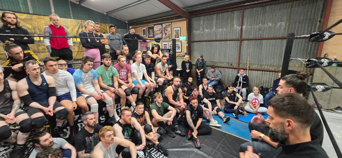 FinnBalor's tweet image. FINN X @jd_mcdonagh X @OTT_wrestling