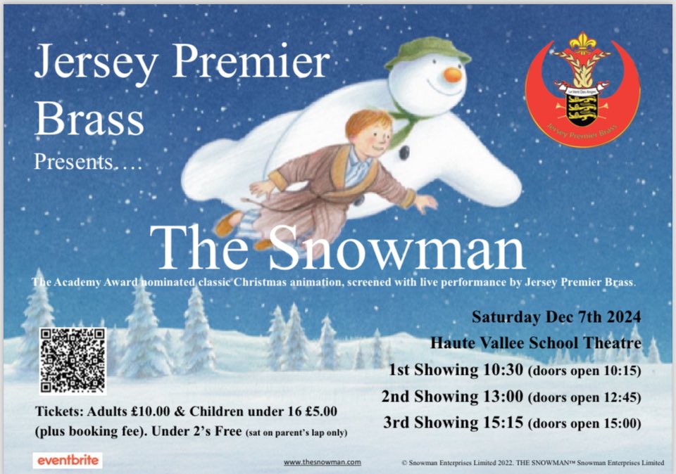 The Snowman 2024. 

Tickets here: 
eventbrite.com/o/74096791033

#livemusic  #snowman