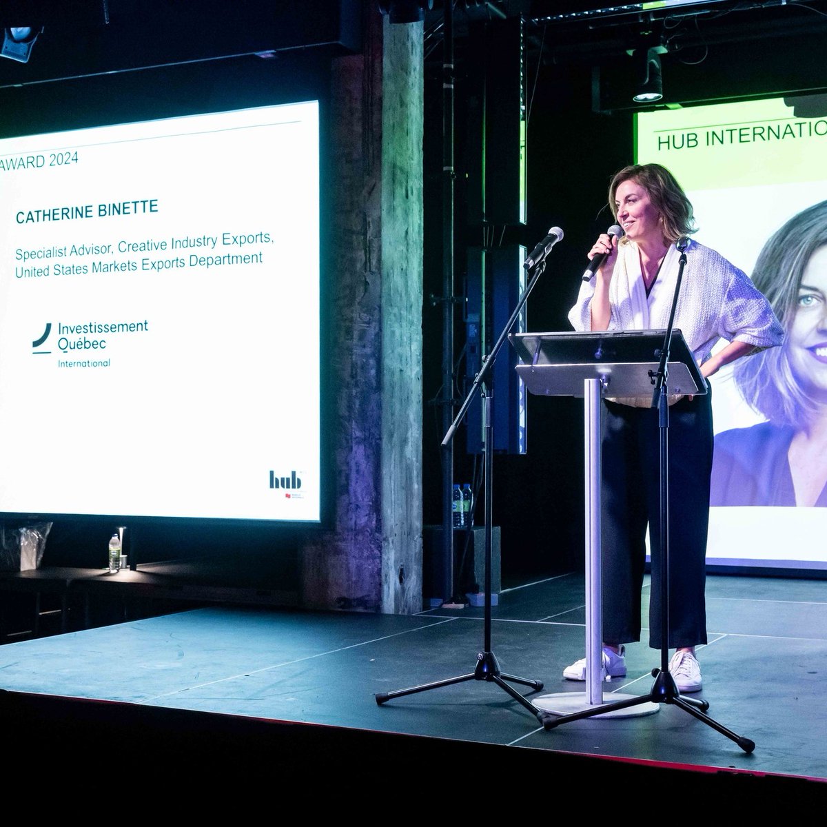 Les7Doigts's tweet photo. Bravo à notre compagnie soeur Supply &amp; Demand Studio lauréat du Grand Prix Rayonnement international de @hubmontreal 2024 pour le projet Minecraft Experience, présenté par @InvestQuebec   🥳🥳 https://t.co/QDTz6vD9XA