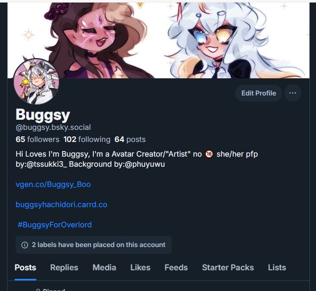Buggsy_Boo's tweet photo. I've been much more active over here, so if you still wanna see me make sure to check me out there <3 https://t.co/jXdlTYD86F