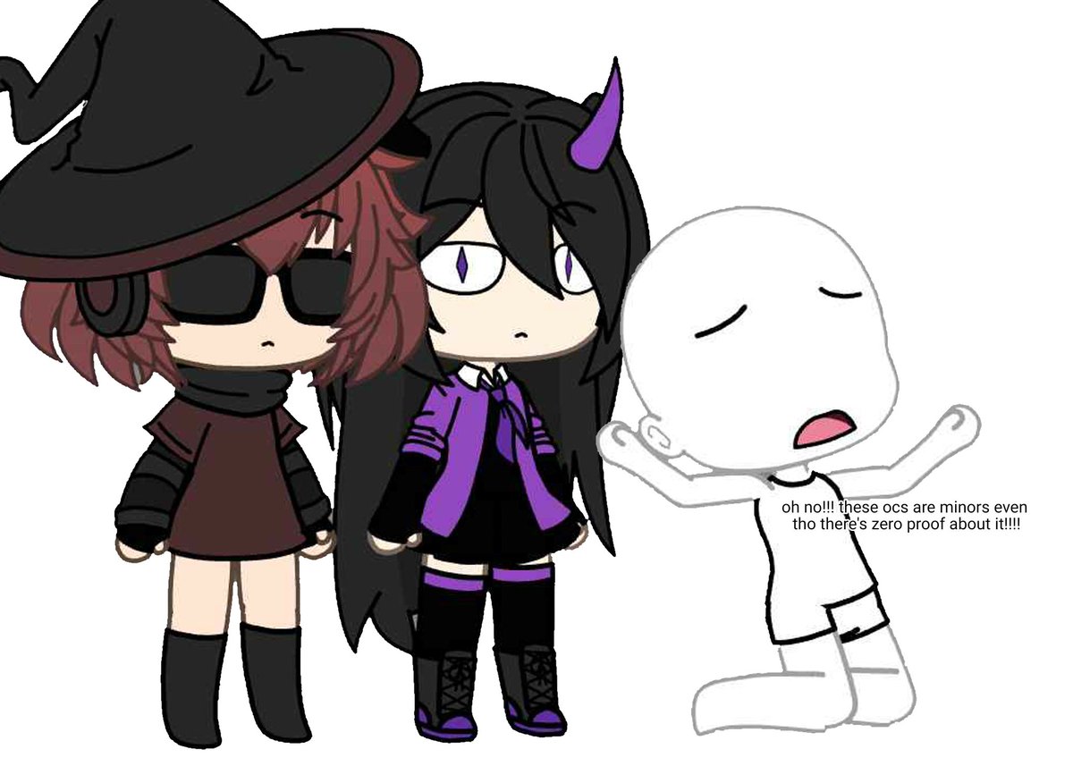 pls stop tryna put words into my mouth saying these ocs r minors k thanks bye #gachansfwedit #gachalifensfw #gachagaynsfw #gachansfw