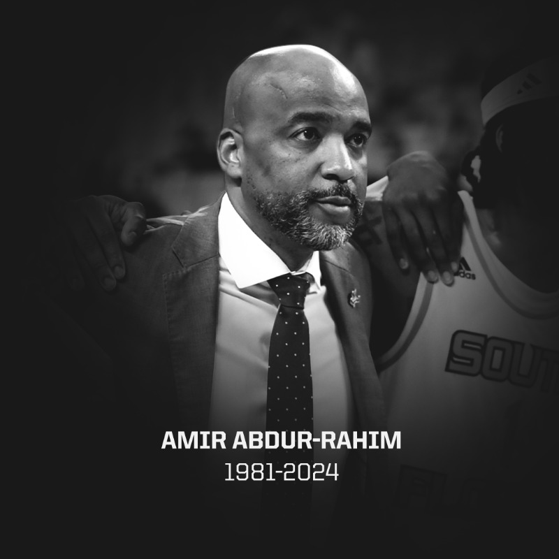American_Conf's tweet photo. We are devastated to hear of the tragic passing of Amir Abdur-Rahim.

Our thoughts are with his loved ones and the entire South Florida community.

Please take an opportunity every day to share with the people in your lives how you feel about them.