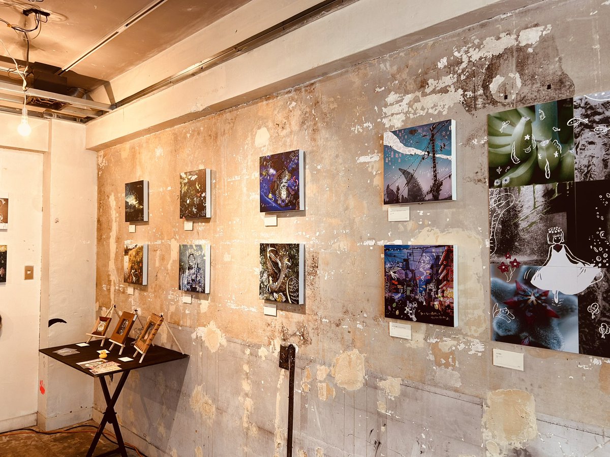 lightsoutrecord's tweet photo. 明日迄当店3階ラボラトリーでは
オオタミクさんの展示が行われております。写真に絵を施した作品が今回メイン。幻想的でノスタルジックな街や景色
を是非お楽しみください。 https://t.co/00Euz6tPzy