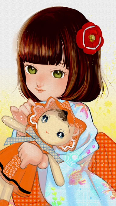 〜今日のドールさん〜第3回目は眞耶さん()ちの子、陽さんです!はじめて見るドールさんで、描いていてとても楽しかったです。あどけないけど賢そうな素敵な子!そしてお昼12時からは〜ドルおじ #ドールに沼ったおじさんの話 〜バンチKaiにて更新です! 