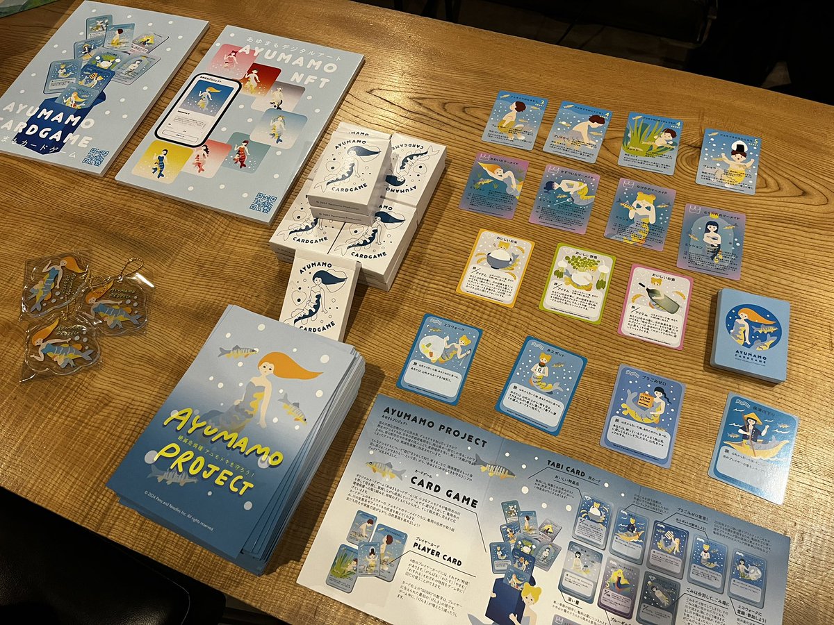 FabCafe Kyotoであゆまもプレゼンさせていただきました！まだまだアユモドキや亀岡市の認知度が低い印象、、、引き続き頑張ります！#fabcafe  #あゆまも #ボードゲーム #NFT