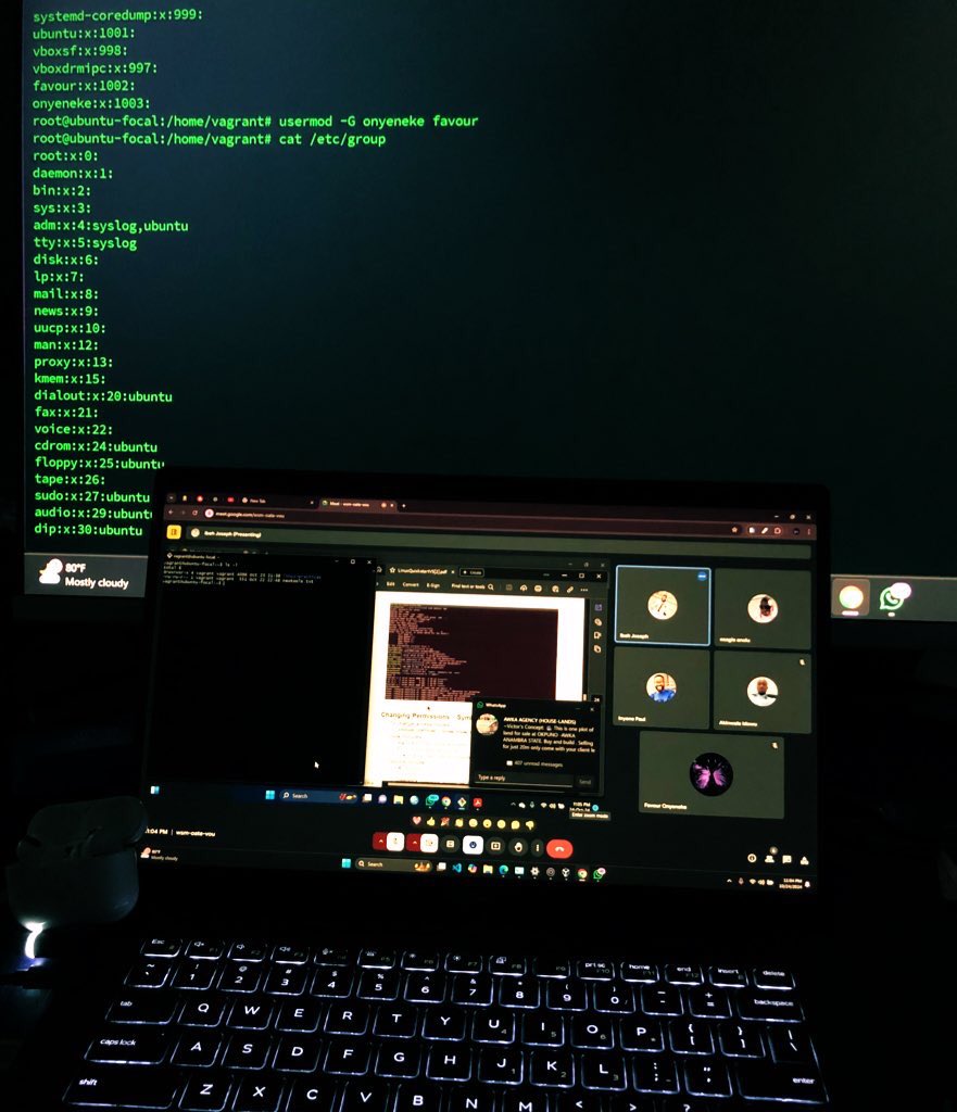 only_fave's tweet image. Another day to be accountable😌
#Linux_user 
#CloudEngineering
#devOps