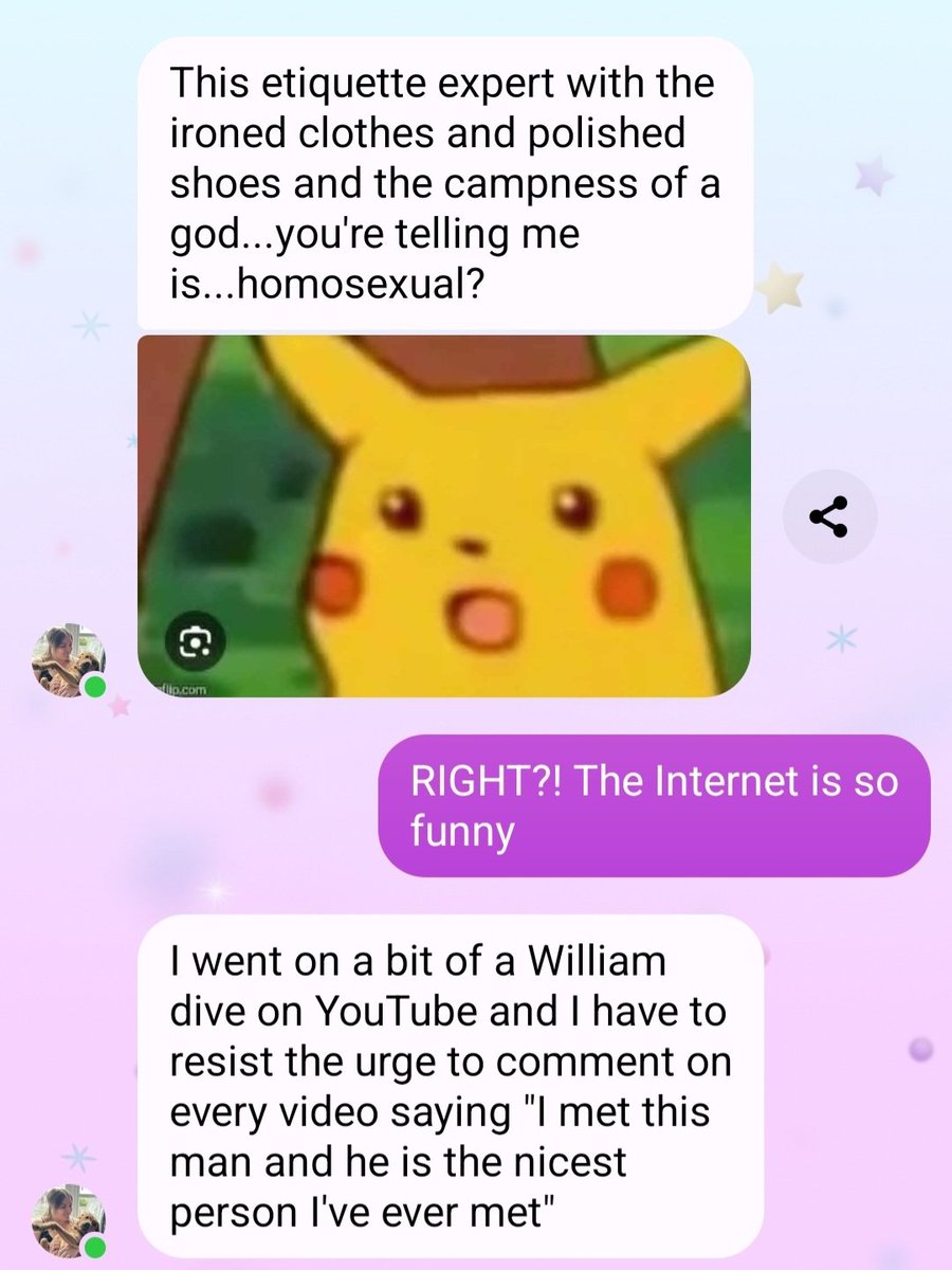 nattmolena's tweet photo. @williamhanson I wanted to share this snippet of me and my best friend's conversation just now, thought you'd like it. I don't know if the social media comments particularly get you down, but if they do, this is just a reminder of how much your actual fans adore you https://t.co/9lOckxardr
