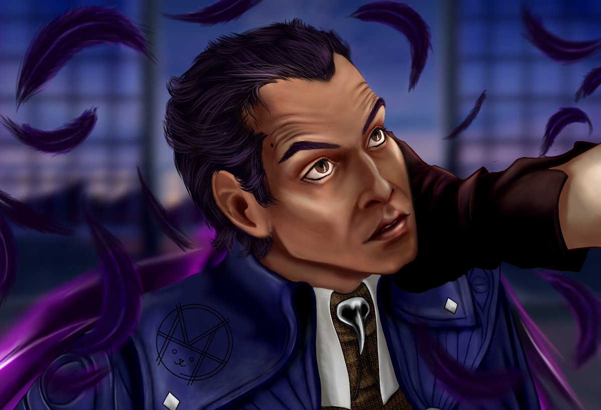 VaneaLavellan's tweet photo. I also don't know what to think of ShortHair/NoBeard Lucanis, but i wanted to try.... 
He looks soo young!
#Lucanis #Dragonagetheveilguard #LucanisDellamorte 
#Fanart https://t.co/YOUdooAGdO