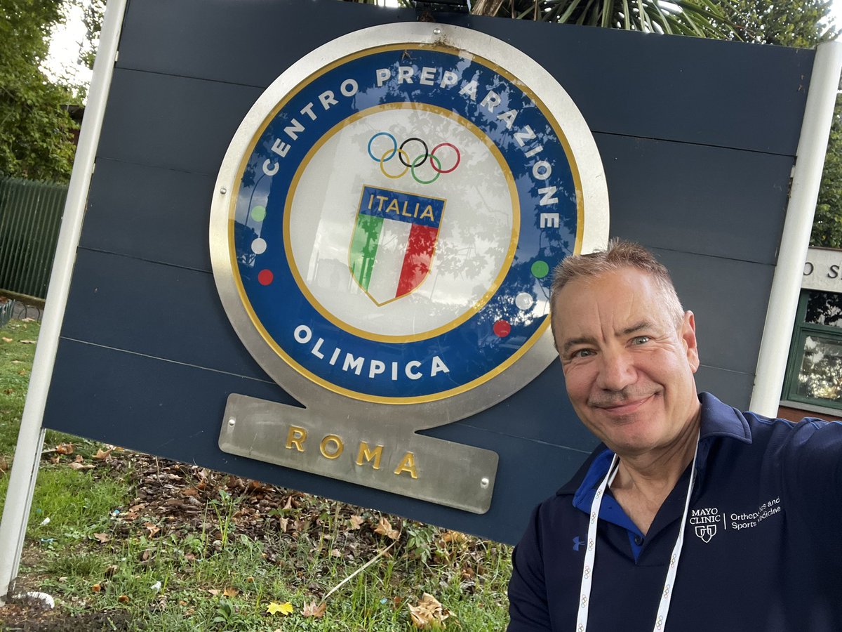 Delighted to participate in IOCs 15th Annual Advanced Team Physician Course in beautiful Rome!  Evidence-based discussions combined with engaging and collaborative colleagues make this a fantastic exchange of ideas and learning!  #IOCATPC2024 @mayoclinic <a href="/MayoPMRRes/">Mayo Clinic PM&R Residency</a> #sports #IOC