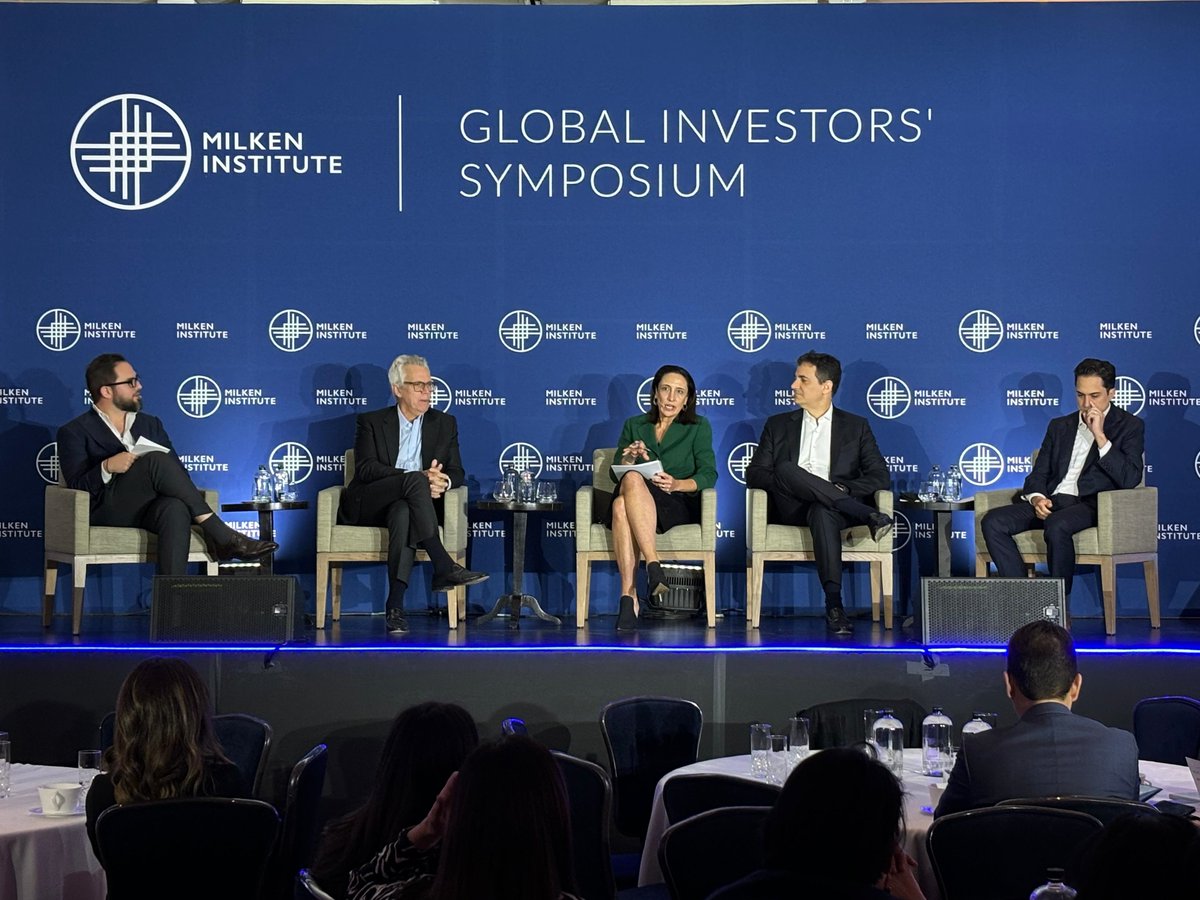 At the Global Investors’ Symposium, I shared that a cleaner, more reliable and affordable energy supply is key to generate shared prosperity in North America. Thanks to the <a href="/MilkenInstitute/">Milken Institute</a> for the invitation. #MIGlobal
