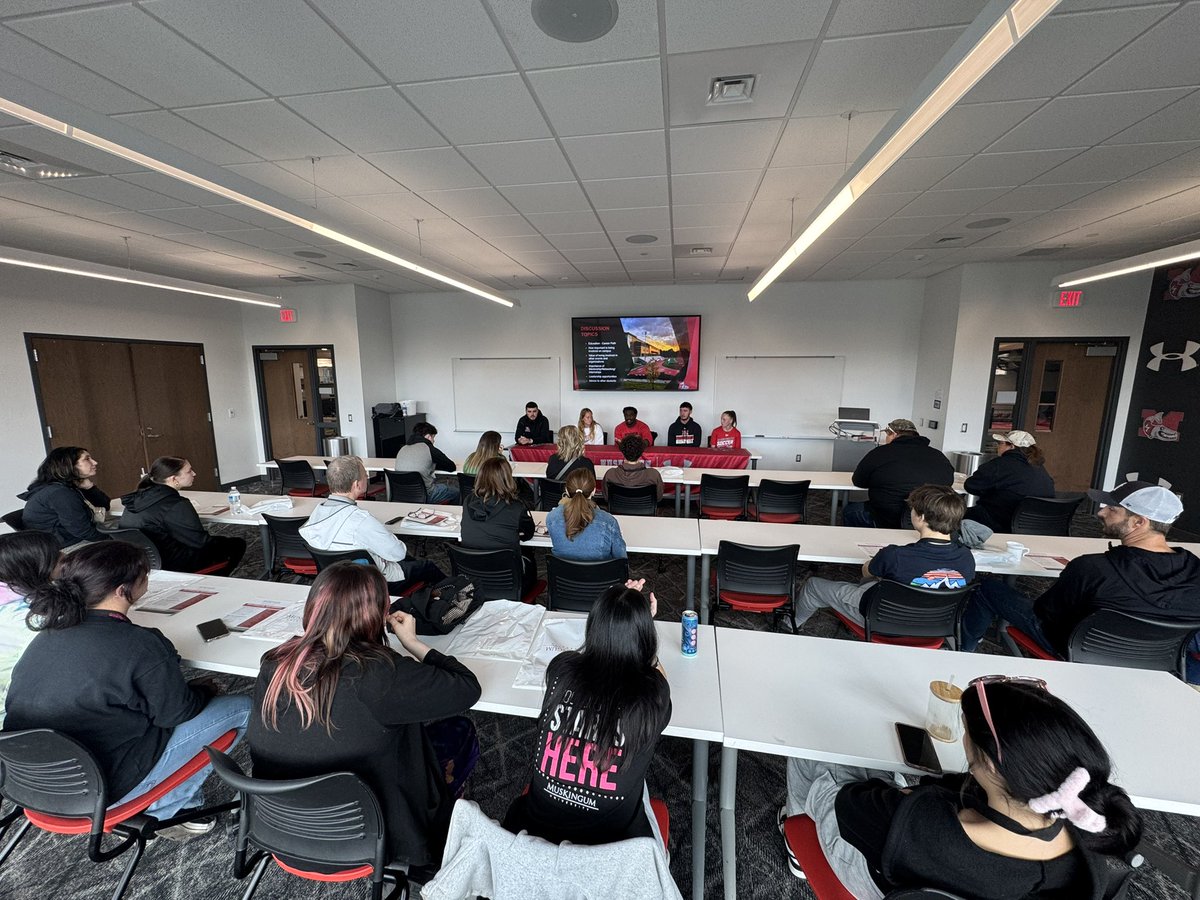 What an electric day on campus for the Get Hooked on Sports Communication program! We were beyond excited to welcome prospective students as they dove into this dynamic field and discovered all the incredible opportunities that Muskingum has to offer.

A huge shoutout to our
