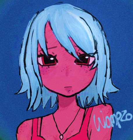 wompzo's tweet photo. new art style! (kinda) #artmoots  ?? https://t.co/295dVENsTd