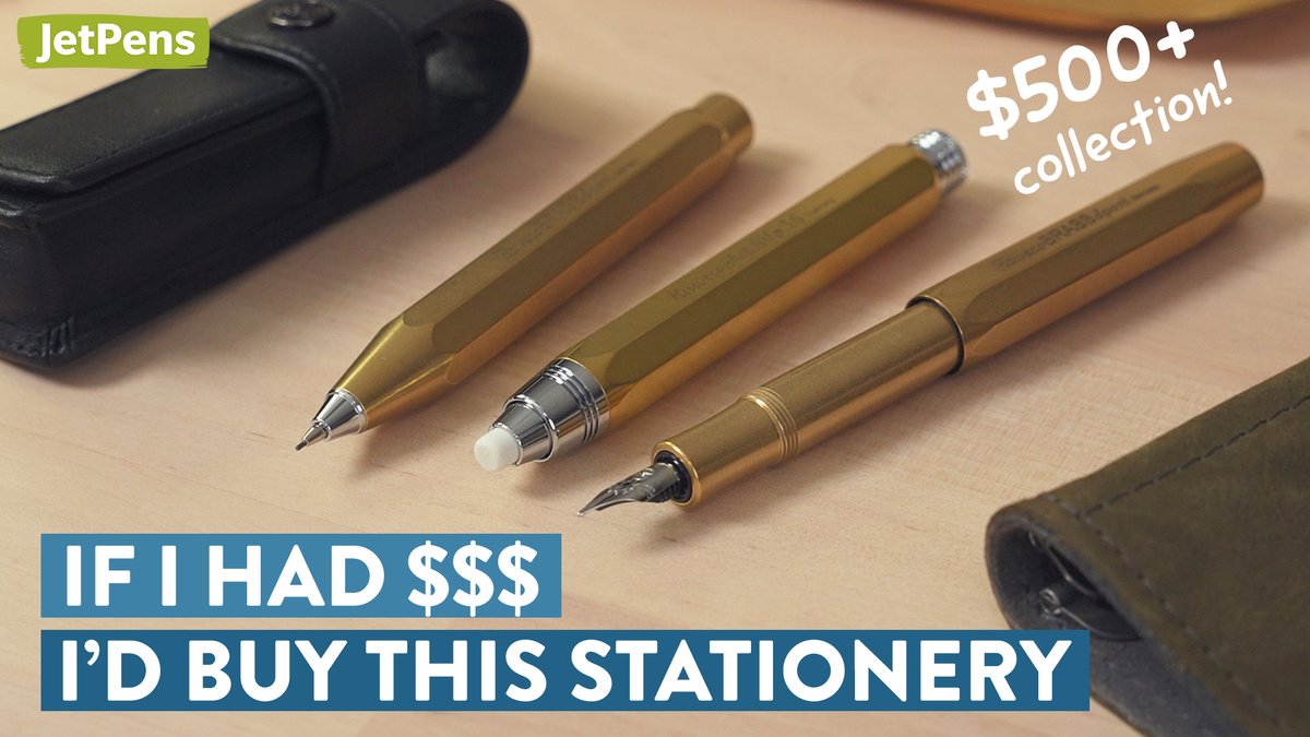 If we had $$$, this is the stationery we would buy: youtube.com/watch?v=WZM0z0…