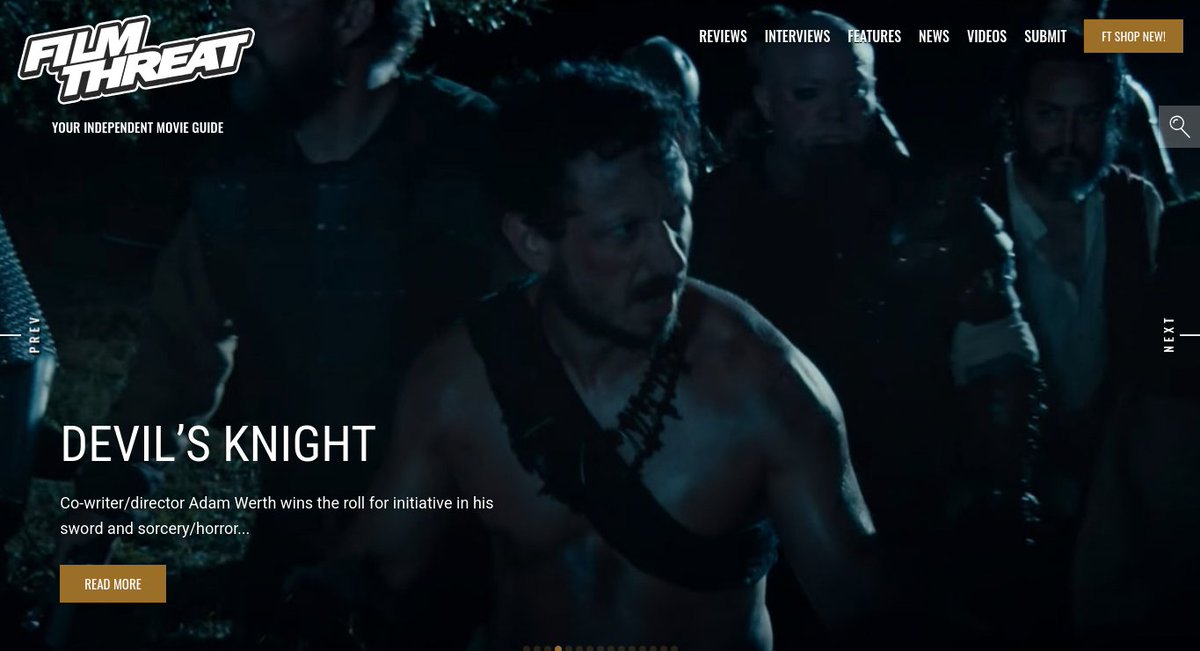 FilmThreat's tweet photo. “…Mustela plots against the king with Princess Sabine.” Bradley Gibson takes in the excitement of Devil's Knight.
https://t.co/I6uYjw6KXv #SupportIndieFilm #DevilsKnight #Fantasy #Action https://t.co/Qd1nhMTL5x