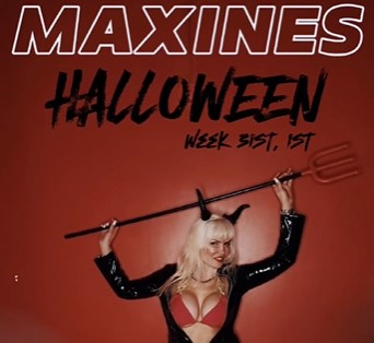 Maxines_Melb's tweet photo. Come and celebrate Halloween at Maxine’s
Join the girls for some flirty, spooky Halloween fun!
From naughty devils to wicked witches, our girls will be all dressed up from Thursday 31st &amp; to Friday 1st.
Doors open 7pm nightly. You don't want to miss this!
https://t.co/4kaTMASspN https://t.co/teoLuZttiR