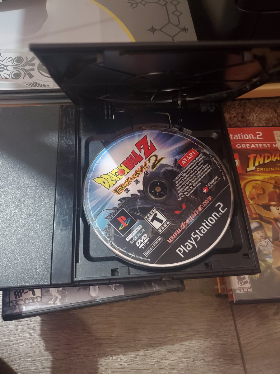 TrapicalKiwi's tweet image. Opened my ps2 and found peak 

#Budokai #SparkingZero #DBZ #BudokaiTenkaichi #DragonBall