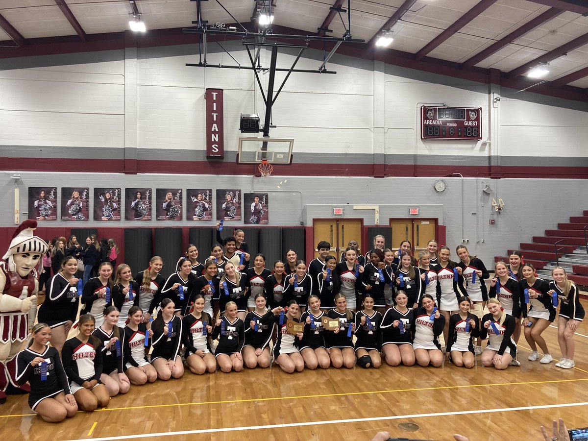 Mark Hilburger (@mark_hilburger) on Twitter photo Congratulations to <a href="/Hilton_Cheer/">Hilton Cheerleading</a> and to <a href="/ArcadiaCheer/">Arcadia Titans Cheer</a> for winning tonight’s County Championship! <a href="/HiltonCadets/">Hilton Athletics</a> Congratulations to <a href="/Hilton_Cheer/">Hilton Cheerleading</a> and to <a href="/ArcadiaCheer/">Arcadia Titans Cheer</a> for winning tonight’s County Championship! <a href="/HiltonCadets/">Hilton Athletics</a>