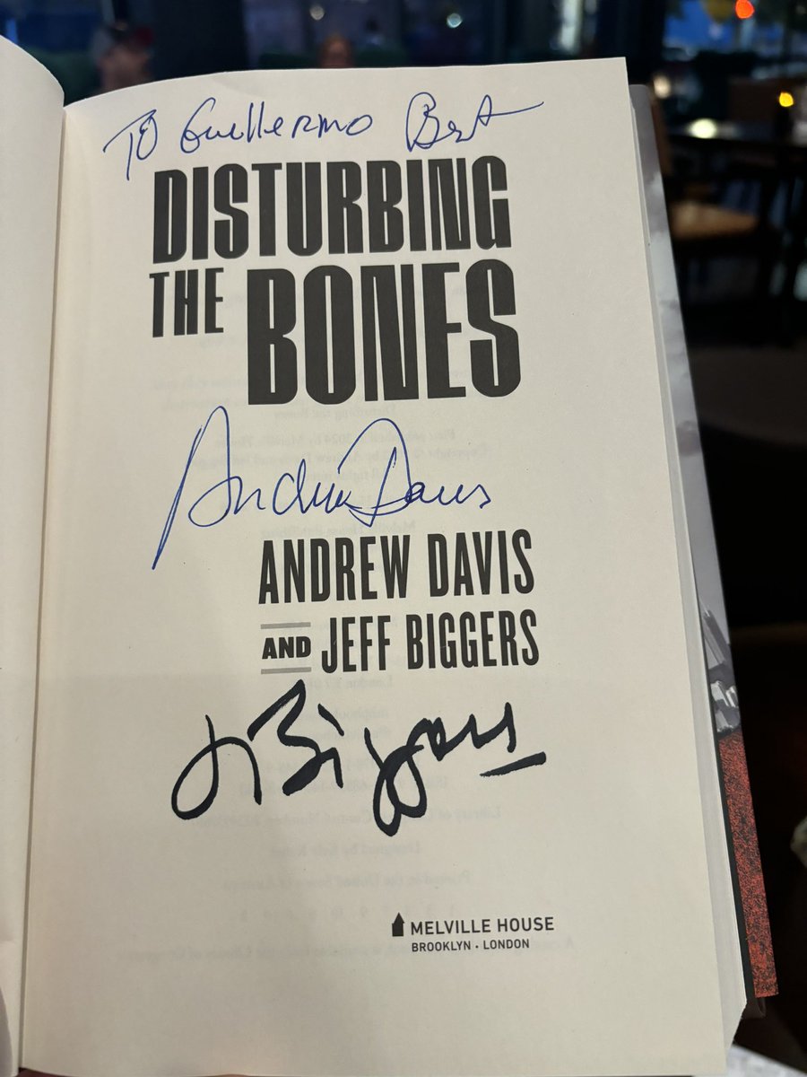 FatherGuillermo's tweet image. @AndyDavisFilms was at @thelastpichouse today signing his new book!